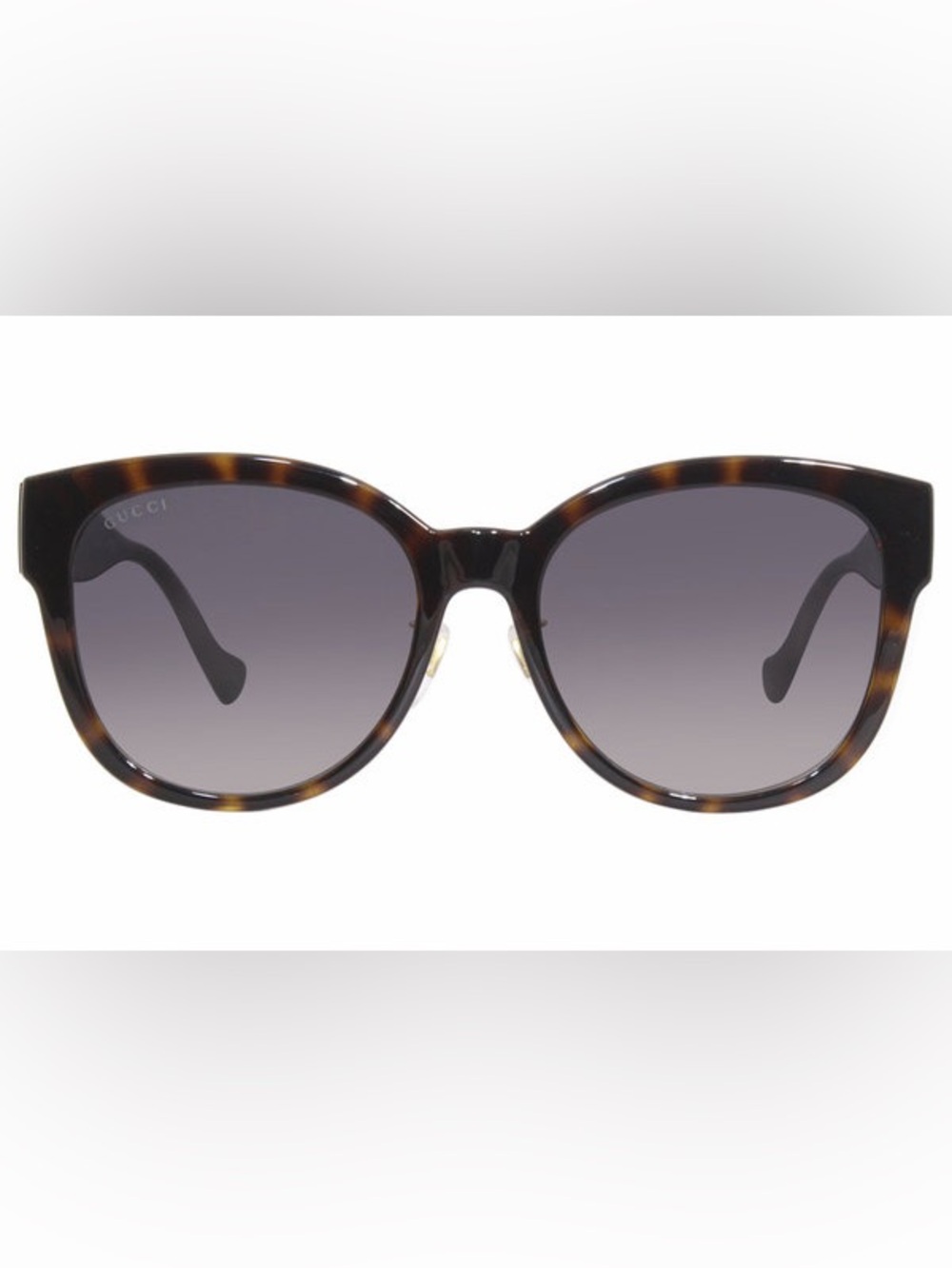 Gucci Brown Gradient Square Women's Sunglasses - Picture 2 of 5